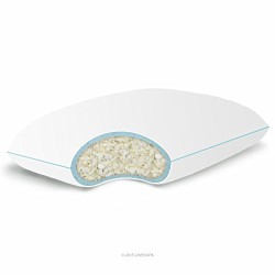 LINENSPA Shredded Memory Foam Pillow With Gel Memory Foam – Standard