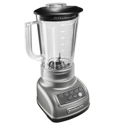 KitchenAid KSB1570SL 5-Speed Blender with 56-Ounce BPA-Free Pitcher – Silver