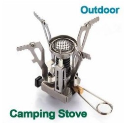 Best 3″ Portable Mini Gas Stove / Ultralight Lightweight Gadgets Products Goods Compact Grilling Cook Fire Handheld Uniqeu Shop Store Items Appliances Single Stuff Friend’s Birthday Gift Professional Small Little Camp Cooker Grill Kitchen Burner Oven Backpacking Camping Hiking Outdoor Traveling Stainless Steel