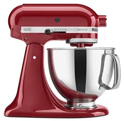 KitchenAid KSM150PSER Artisan Stand Mixer with Pouring Shield, 5 Quarts, Empire Red