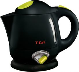 T-fal BF6138 Balanced Living 4-Cup 1750-Watt Electric Kettle with Variable Temperature and Auto Shut Off, 1-Liter, Black