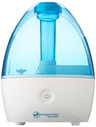 PureGuardian 3.5L Output per Day Ultrasonic Cool Mist Humidifier, Baby Room, Nursery Humidifier, Portable Humidifier, Travel Humidifier, Small Humidifier, Desk Humidifier, Pure Guardian H910BL