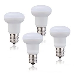 (PACK OF 4)BR14/R14 LED Bulb, 3W (25W equivalent),300 lumen, 2700K (Soft White Glow), Flood Light Bulb, 120° Beam Angle, 120Volts Small Base (E17), Not-Dimmable