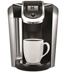 Keurig K475 Single Serve Programmable K- Cup Pod Coffee Maker with 12 oz brew size and temperature control, Black