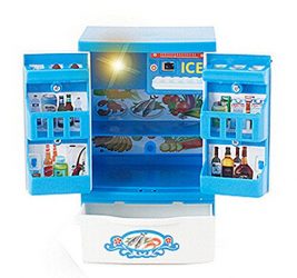 MINI Home Appliance Model Toys Kids Electronic Toys Play Toys(Fridge)