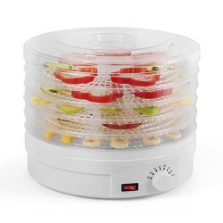 Westinghouse Food Dehydrator | Beef Jerky Maker | Food Preservation Device | Food Dehydration Machine | Dried Fruits and Vegetables Maker | Countertop Small Kitchen Appliance | WFD101W
