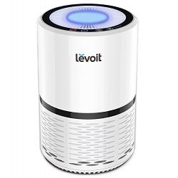 LEVOIT LV-H132 Air Purifier with True HEPA Filter, Odor Allergies Eliminator for Smokers, Smoke, Dust, Mold, Home and Pets, Air Cleaner with Optional Night Light, US-120V, White, 2-Year Warranty