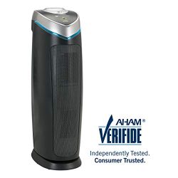 GermGuardian AC4825 22” 3-in-1 Full Room Air Purifier, True HEPA Filter, UVC Sanitizer, Home Air Cleaner Traps Allergens, Smoke, Odors, Mold, Dust, Germs, Pet Dander, 3 Yr Warranty Germ Guardian