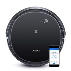 ECOVACS DEEBOT 500 Robotic Vacuum Cleaner with Max Power Suction, Up to 110 min Runtime, Hard Floors & Carpets, App Controls, Self-Charging, Quiet