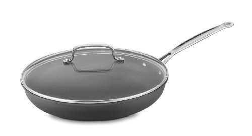Cuisinart 622-30G Chef’s Classic Nonstick Hard-Anodized 12-Inch Skillet with Glass Cover