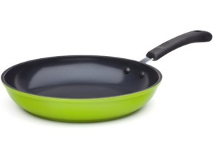 The 12″ Green Earth Frying Pan by Ozeri, with Textured Ceramic Non-Stick Coating from Germany (100% PTFE and PFOA Free)