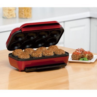 Sensio Bella 13587 Meatball Maker, Red