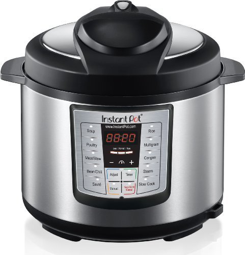 Instant Pot IP-LUX60 6-in-1 Programmable Pressure Cooker, 6-Quart 1000-Watt