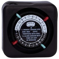 Intermatic TN111RM40 Timer, Lamp & Small Appliance – Black