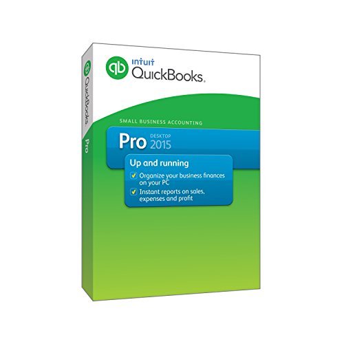 QuickBooks Pro Small Business Accounting Software 2015