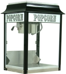 Paragon 1911 Originals 8-Ounce Antique Popper Popcorn Machine (Black / Chrome)