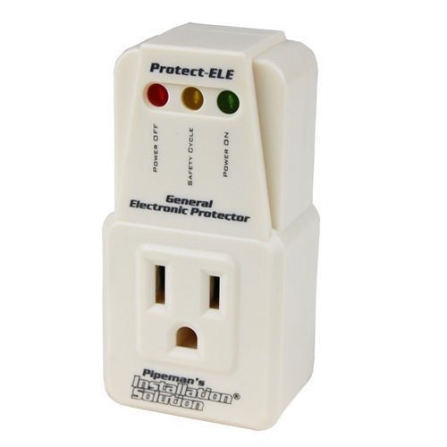 Small General Electronics Surge Protector 1800W Watts Brownout Voltage Protector 2 PACK