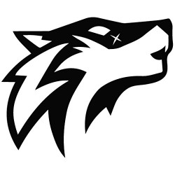 Wolf Look Back – Animal Decal Vinyl Removable Decorative Sticker for Wall, Car, Ipad, Macbook, Laptop, Bike, Helmet, Small Appliances, Music Instruments, Motorcycle, Suitcase