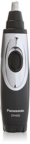 Panasonic ER430K Nose, Ear & Facial Hair Trimmer Wet/Dry with Vacuum Cleaning System