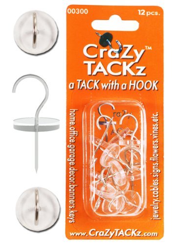 Crazy Tackz  The Tack with a Round Clear Utility Hook