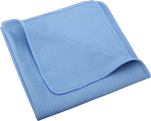 Microfiber Cleaning Cloths for Polishing Stainless Steel Kitchen Appliances & Streak Free Glass 3pk
