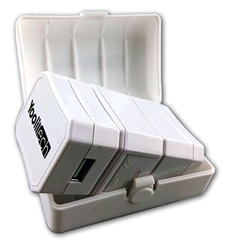 YooliTech International Power Adapter I Travel Adapter for US, UK, EU, AU Plugs I With USB Charger