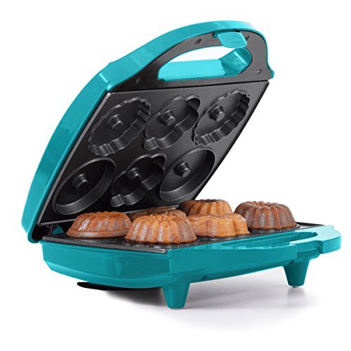 Holstein Housewares HF-09032E Mini Bundt Cake Maker – Teal