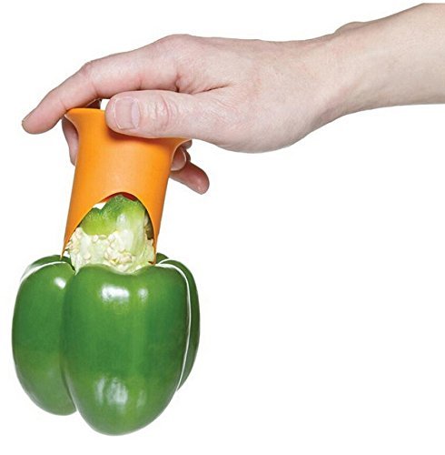 Pepper Corer Fruit Vegetable Tool Kitchen Accessories Random Delivery Orange
