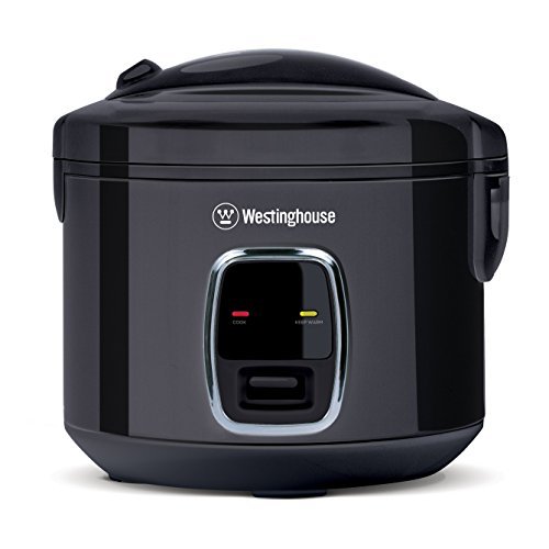 Westinghouse WRC201B Small Appliance 14-Cup Rice Cooker, Black