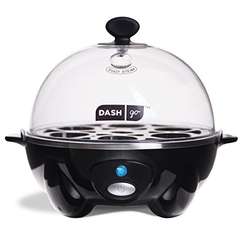 Dash Go Rapid Egg Cooker, Black