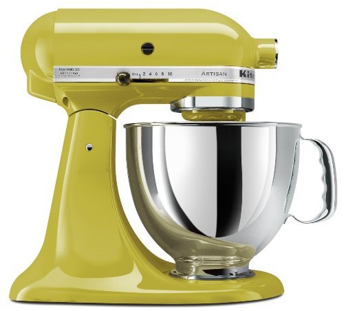 KitchenAid KSM150PSPE Artisan Series 5-Qt. Stand Mixer with Pouring Shield – Pear