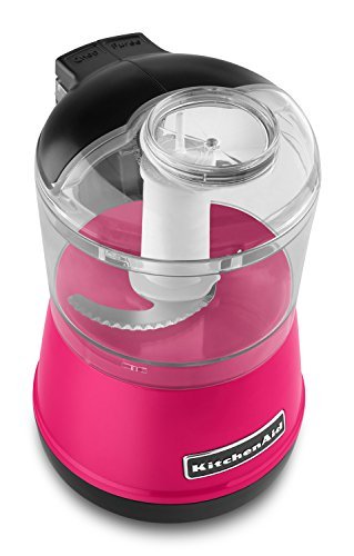 KitchenAid KFC3511TCB 3.5 Cup Food Chopper, Flamingo