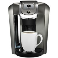 Keurig K575 Single Serve Programmable K-Cup Coffee Maker with 12 oz brew size and hot water on demand, Platinum