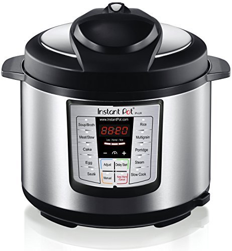 Instant Pot IP-LUX60 V3 Programmable Electric Pressure Cooker, 6Qt, 1000W (updated model)