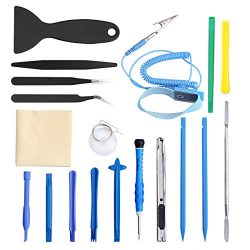 ORIA Opening Tool Kit, 23 Pieces Professional Opening Pry Tool for Cell Phone/ iPhone 5S / 6 / 6S / 7 / 7 Plus, iPad, iPod, iTouch and Other Small Appliances