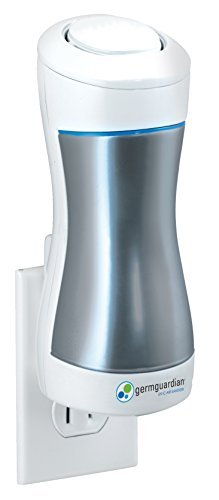 GermGuardian GG1000 Pluggable UV-C Sanitizer and Deodorizer, Kills Germs, Freshens Air and Reduces Odors from Pets, Smoke, Mold, Cooking and Laundry, Germ Guardian Air Purifier