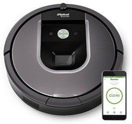 iRobot Roomba 960 Robot Vacuum with Wi-Fi Connectivity, Works with Alexa, Ideal for Pet Hair, Carpets, Hard Floors
