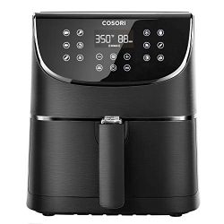 COSORI Air Fryer(100 Recipes),5.8 Qt Electric Hot Air Fryer Oven Oilless Cooker,11 Cooking Presets,Preheat&Shake Reminder,LED Digital Touchscreen,Nonstick Basket,ETL/UL Certified,2-Year Warranty,1700w